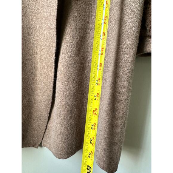 $796 The Cashmere Project Cashmere Cardigan Jacket Faux Fur Coat Sz M sweater - Picture 3 of 12